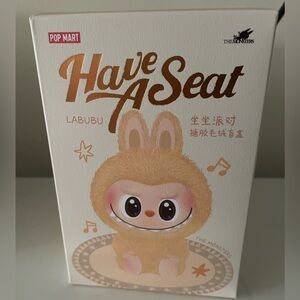 100% Authentic Sealed Pop Mart Labubu The Monsters Have A Seat Figure Blind Box